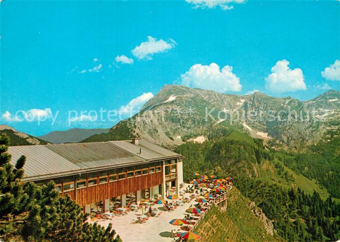 Jenner Berchtesgaden Jennerbahn Bergstation mit Schneibstein