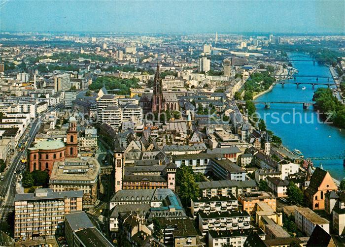 Frankfurt Main Fliegeraufnahme