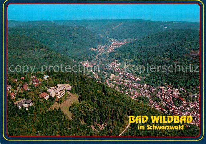 Bad Wildbad Fliegeraufnahme