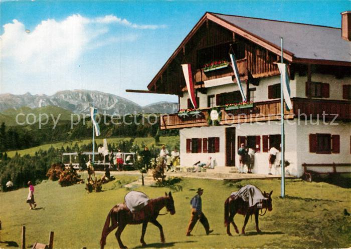 Bad Toelz Blomberghaus mit Benediktenwandgruppe