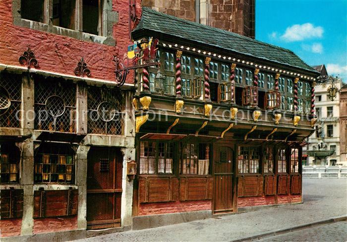 Aachen Gaststaette am Rathaus Zum Postwagen