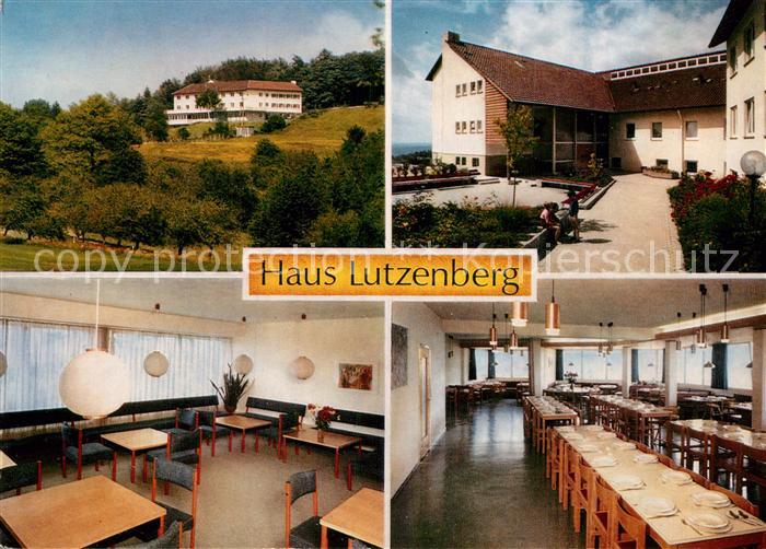 Lutzenberg Althuette Haus Lutzenberg Aufenthaltsraum Speisesaal