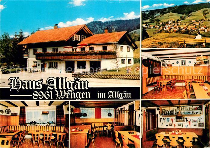 Wengen Kempten Allgaeu Gaststaette Haus Allgaeu Gastraeume Panorama