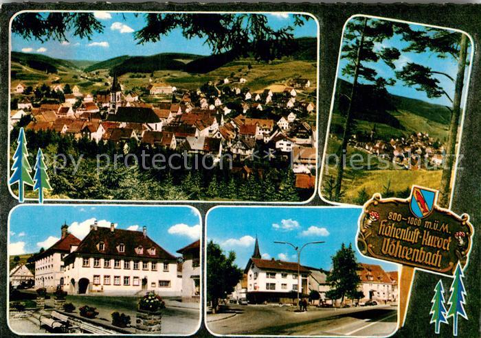 Voehrenbach Panorama Marktplatz Strassenpartie