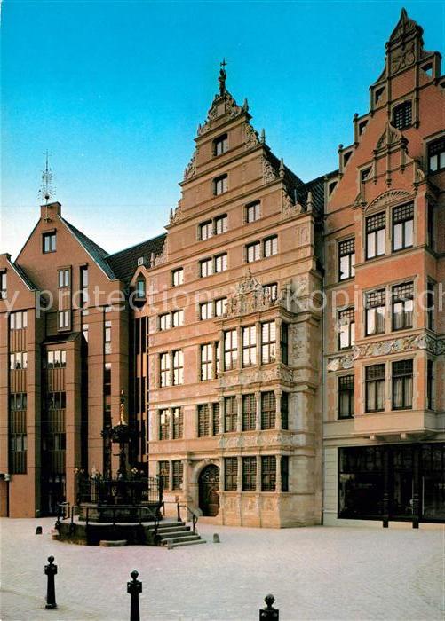 HANNOVER  CITY Leibnizhaus auf dem Holzmarkt