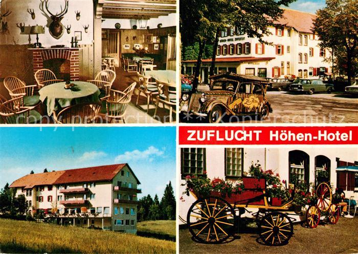 Zuflucht Hoehen Hotel Gaststube Oldtimer Kutschen