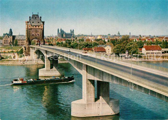 Worms Rhein Nibelungenbruecke