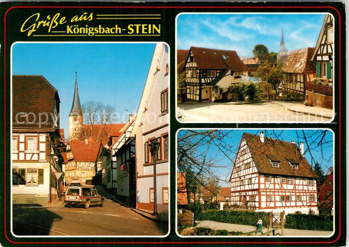 Koenigsbach-Stein Gasthaus Krone Alte Brettener Strasse