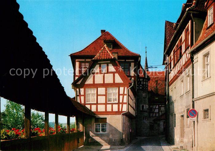 Kronach Oberfranken Am Wehrgang