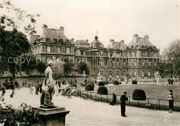 Paris Jardin du Luxembourg et Palais du Senat