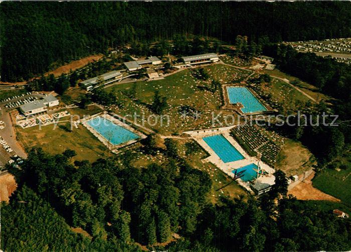 Sindelfingen Freibad mit Schwimmstadion Fliegeraufnahme