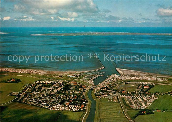 Bensersiel Fliegeraufnahme