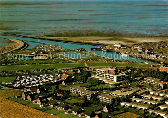 Bensersiel Fliegeraufnahme