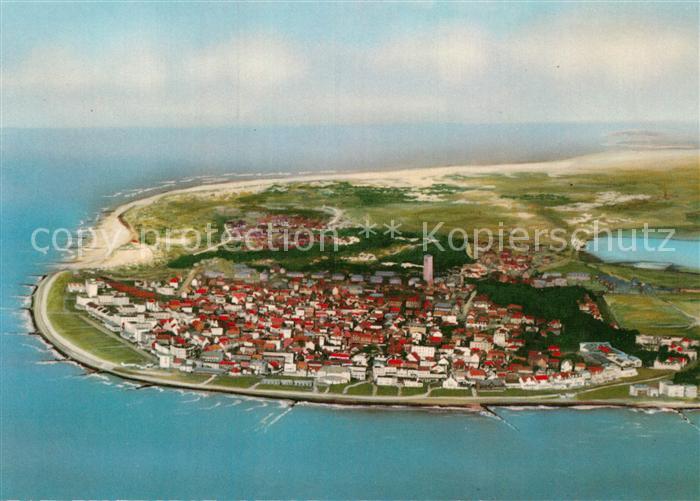 Norderney Nordseebad Fliegeraufnahme