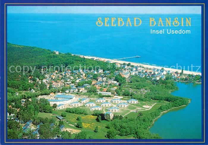 Bansin Ostseebad Fliegeraufnahme