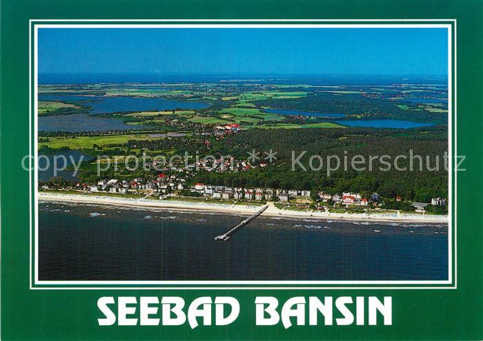 Bansin Ostseebad Fliegeraufnahme