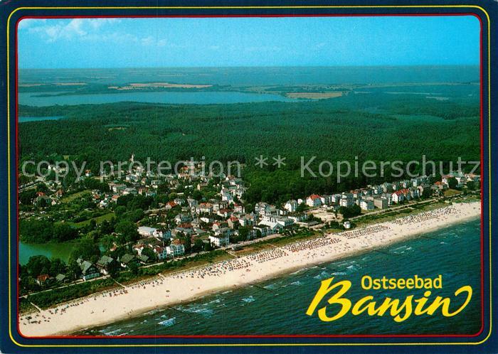 Bansin Ostseebad Fliegeraufnahme