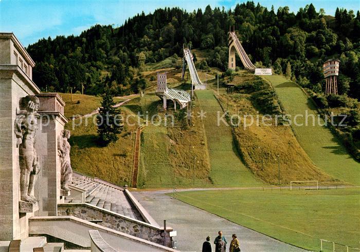 GARMISCH-PARTENKIRCHEN Bayern Olympia Skistadion Sprungschanzen