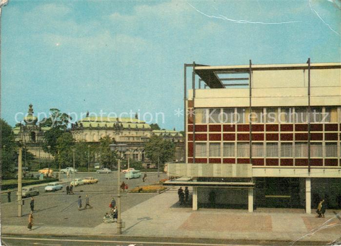 DRESDEN Elbe HOG am Zwinger