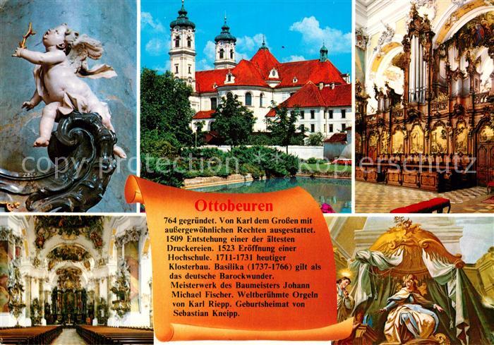 Ottobeuren Benediktinerabtei Kircheninneres Putten