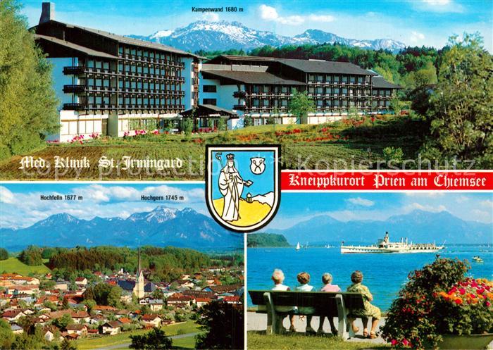 Prien Chiemsee Med Klinik St Irmgard Kampenwand Hochfelln Fahrgastschiff