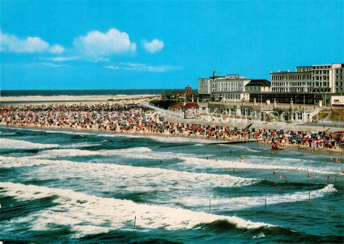 Borkum Strand Brandung