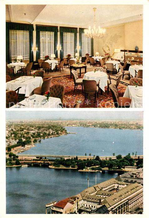Hamburg Hotel Alster Hof Restaurant Alsterblick