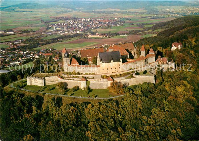 Coburg Veste Coburg Fliegeraufnahme
