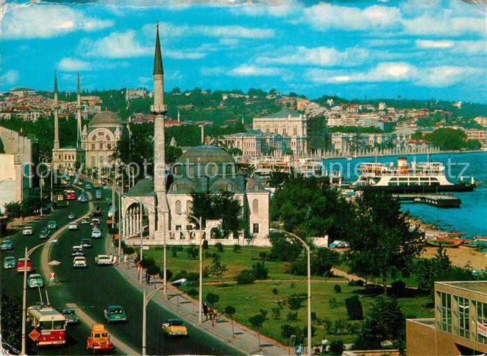 Istanbul Constantinopel Dolmabahce umumi goeruenuesue
