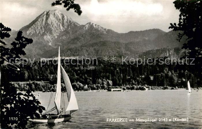 Faakersee mit Mittagskogel