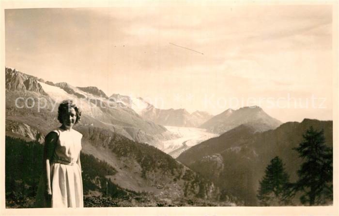 Soelden oetztal Frau in den Bergen