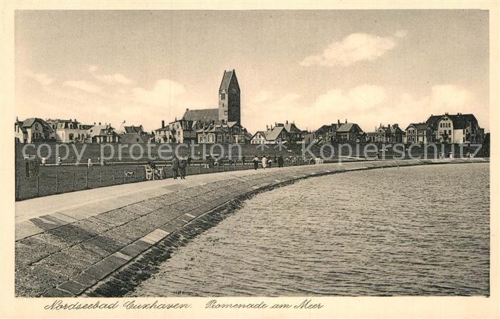 Cuxhaven Nordseebad Promenade