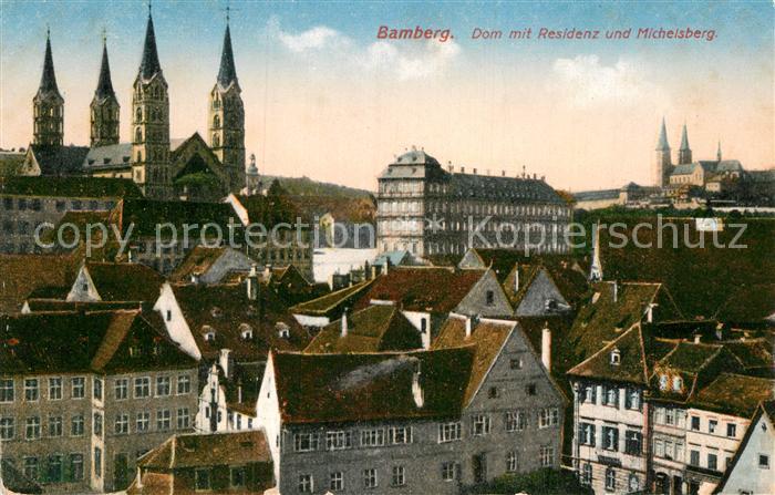Bamberg Dom mit Residenz und Michelsberg