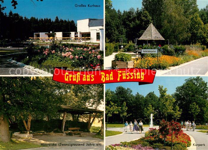 Bad Fuessing Kurhaus Kurpark Mooreiche