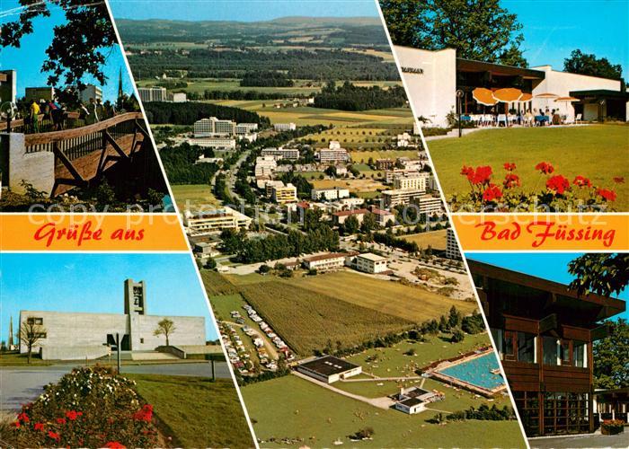 Bad Fuessing Fliegeraufnahme Freibad