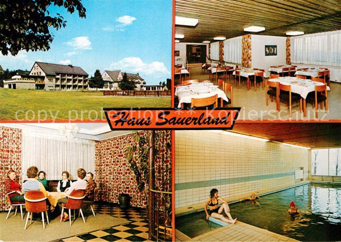 Winterberg Hochsauerland Haus Sauerland Schwimmbad