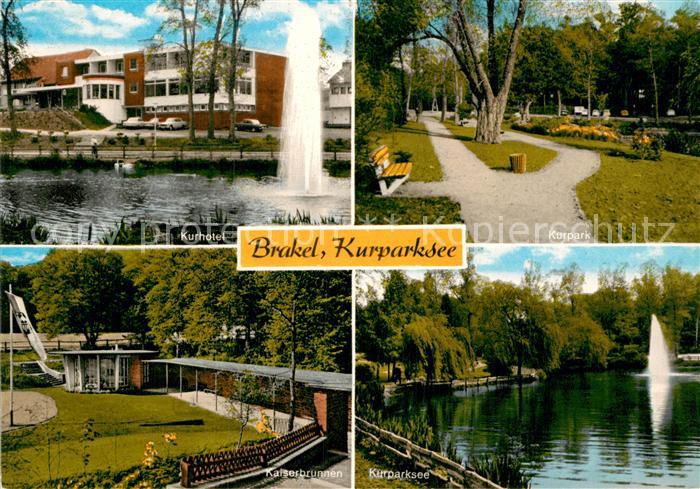 Brakel Westfalen Kurparksee Kurhotel