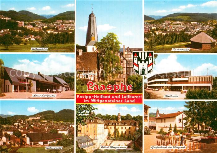 Laasphe Bad Haus-des-Gartens Schloss-Wittgenstein Schach im Kurpark