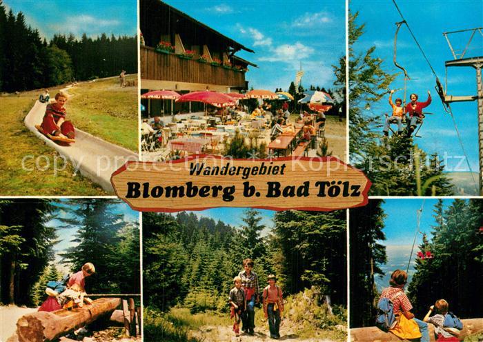 Bad Toelz Wandergebiet Blomberg Sessellift