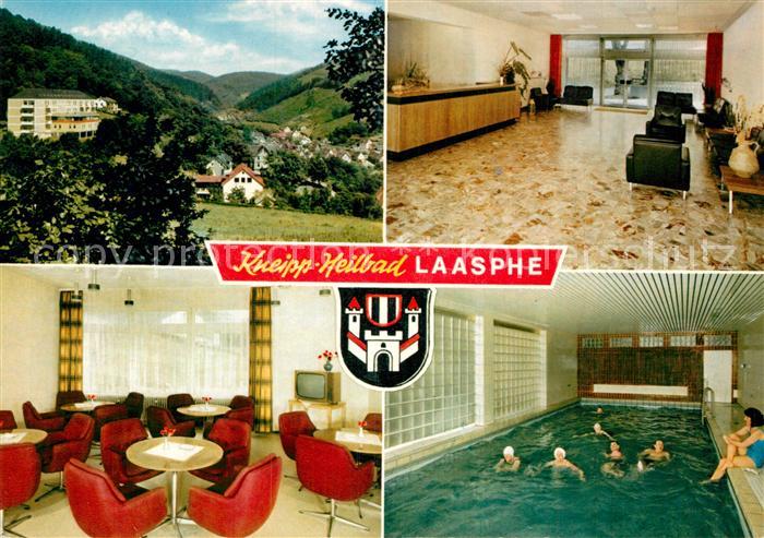 Laasphe Bad Schlossberg-Sanatorium Schwimmbad