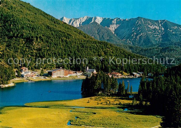 Spitzingsee gegen Kreuzberg Sonnwendjoch