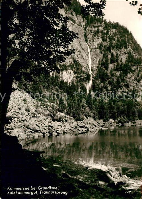 Grundlsee Steiermark Kammersee Traunursprung