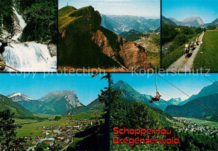 Schoppernau Vorarlberg Bregenzerwald Sessellift