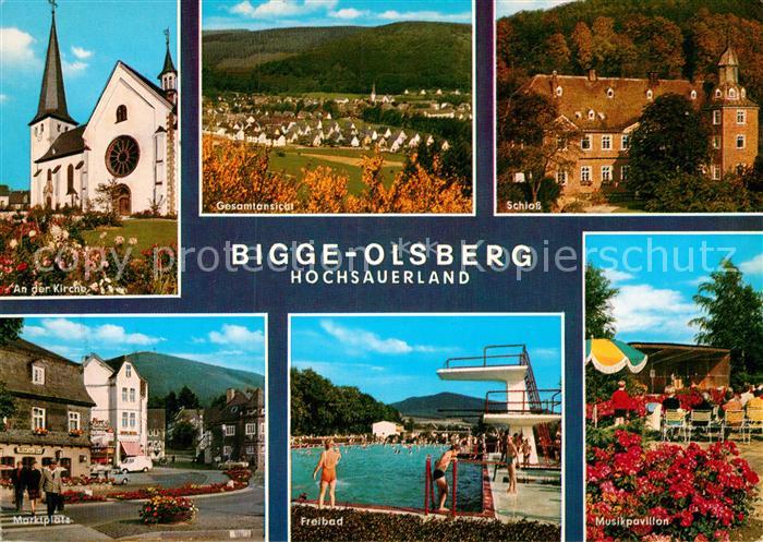Bigge Kirche Schloss Marktplatz
