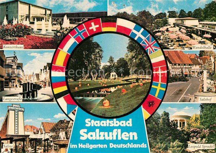 Bad Salzuflen Salzhof Wandelhalle Langestrasse