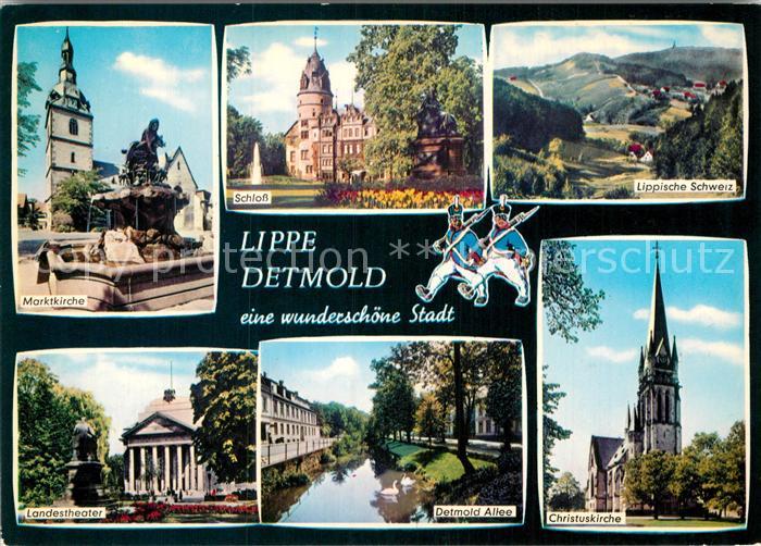 Detmold Marktkirche Schloss Christuskirche