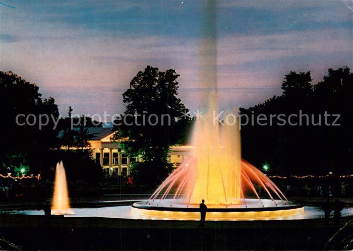 Bad Oeynhausen Leuchtfontaene Wandelhalle
