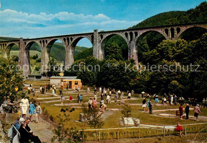 Willingen Sauerland Kleingolfplatz Viadukt