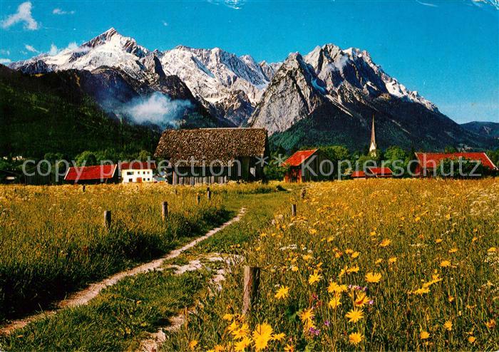GARMISCH-PARTENKIRCHEN Bayern Zugspitzgruppe