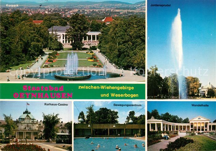 Oeynhausen Bad Wandelhalle Jordansprudel Kurhaus-Casino